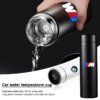 12822-qyute3.jpg Botella Termo de acero inoxidable para coche, pantalla de temperatura inteligente LED para BMW E46 E39 E90 E60 E36 F30 F10 E34 E30 F20 E92 de 500ml